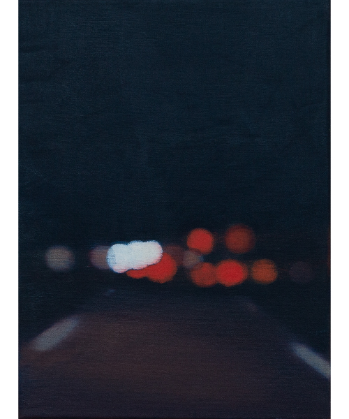 #paesagginecessari 10 (2/2), olio su tela, 30x40 cm, 2023