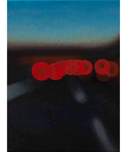 #paesagginecessari 15 (4/4), olio su tela, 30x40 cm, 2023